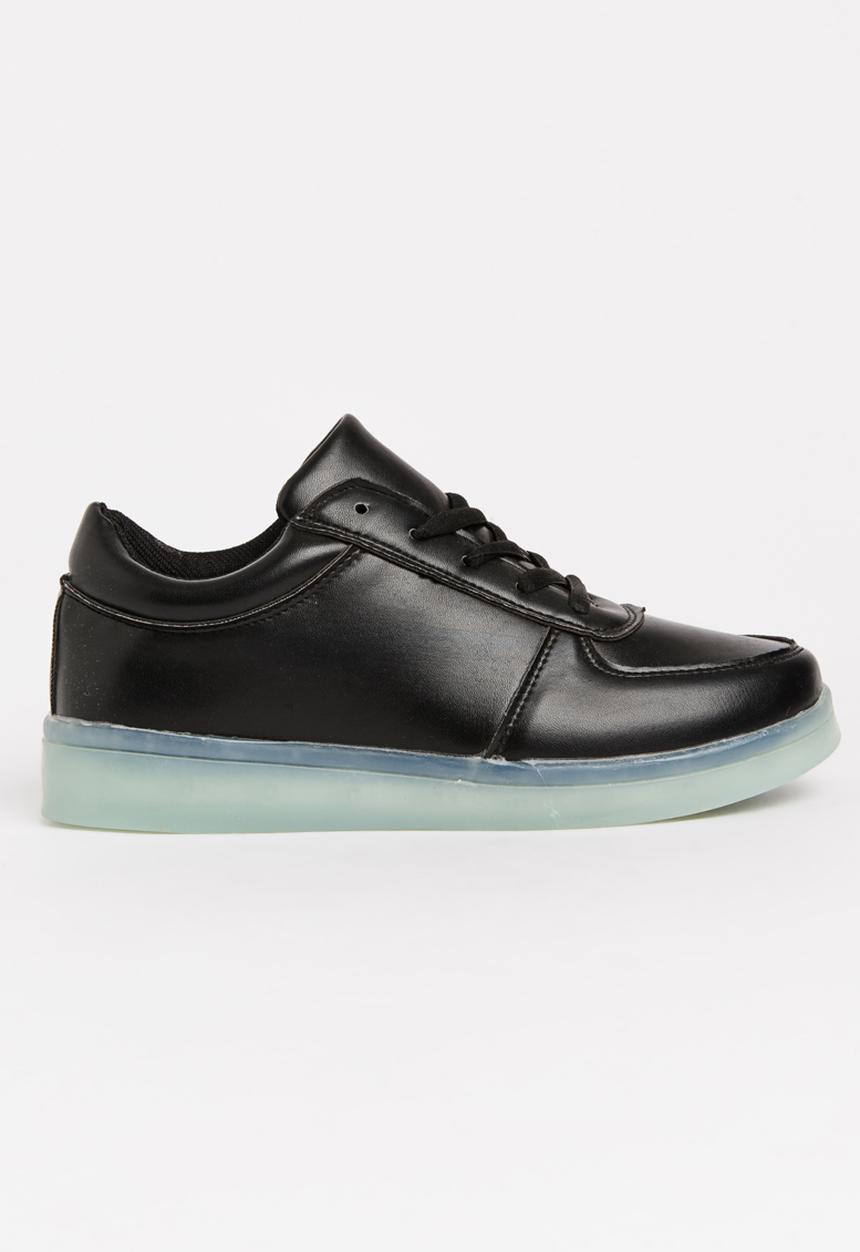 Pop Candy - Light Up Rechargeable Sneaker Black
