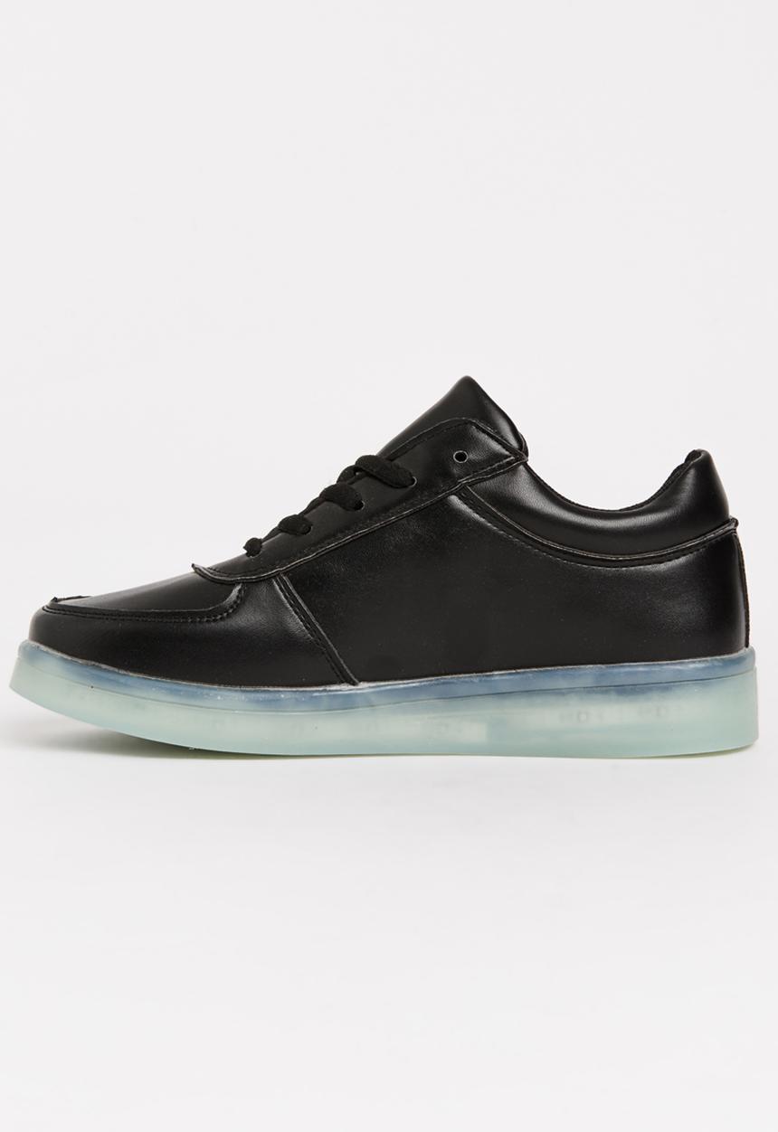 Pop Candy - Light Up Rechargeable Sneaker Black