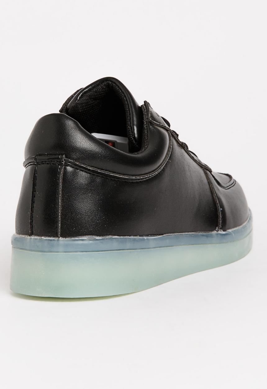 Pop Candy - Light Up Rechargeable Sneaker Black