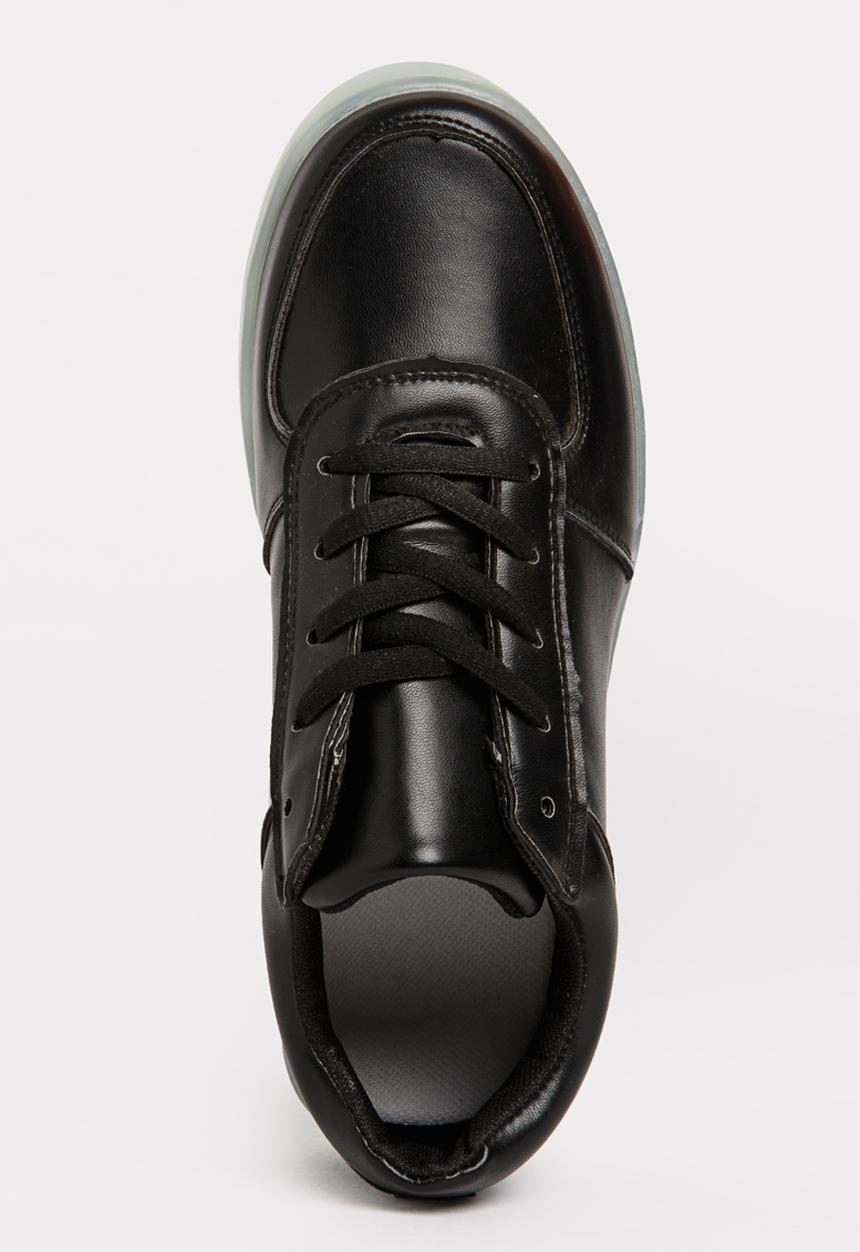 Pop Candy - Light Up Rechargeable Sneaker Black