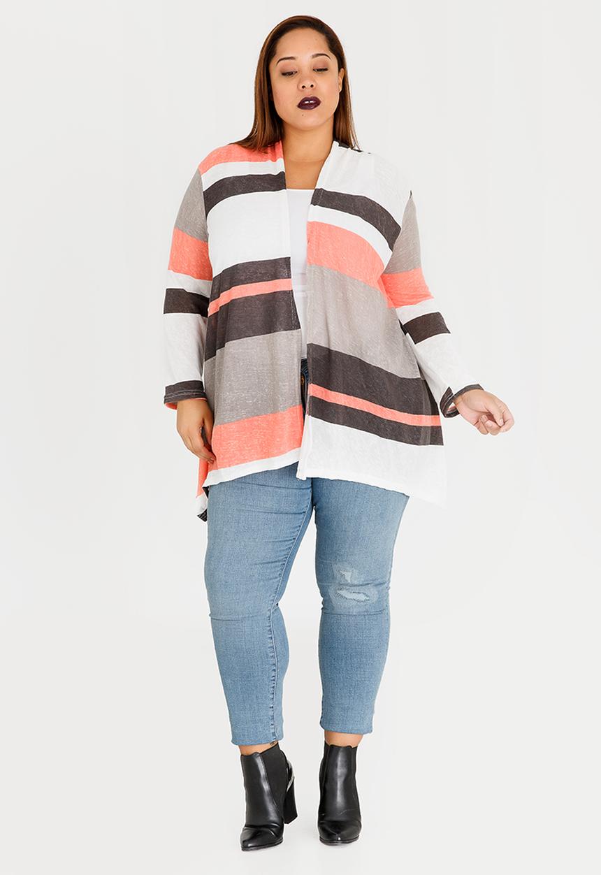 Lu-May - Colourblock Cardi Multi-colour
