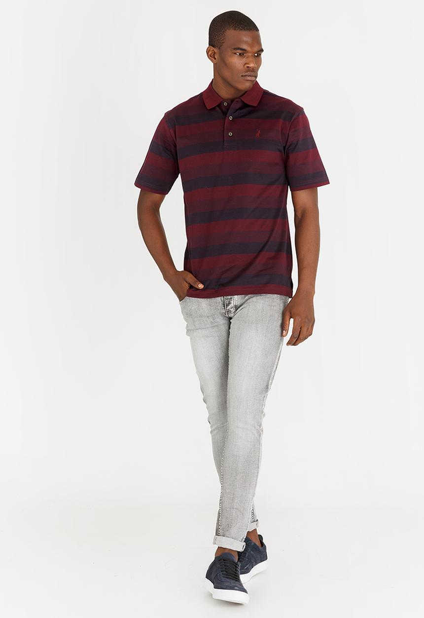POLO - Classic Mercerized Golfer Burgundy
