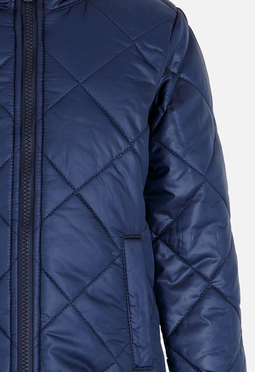 MINOTI - Quilted Reversible Jacket Navy