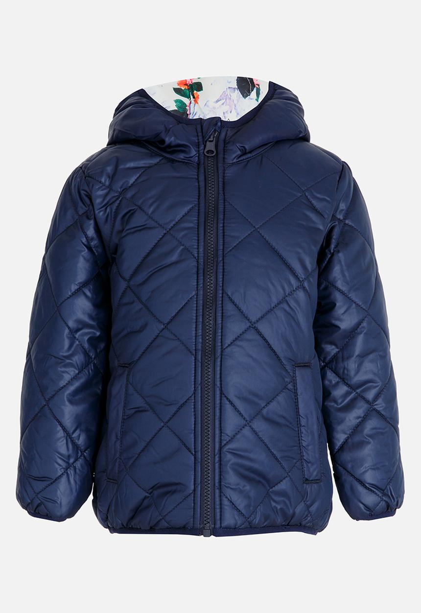 MINOTI - Quilted Reversible Jacket Navy
