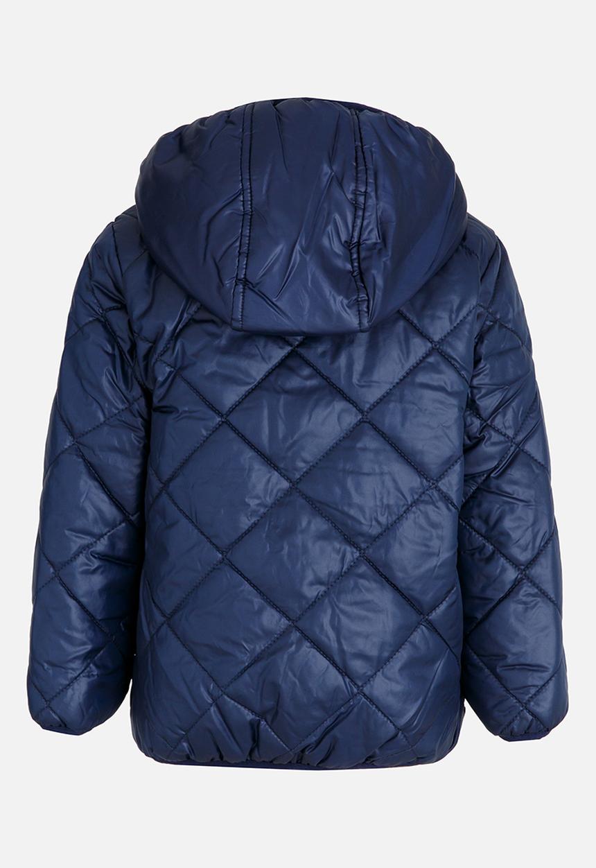 MINOTI - Quilted Reversible Jacket Navy