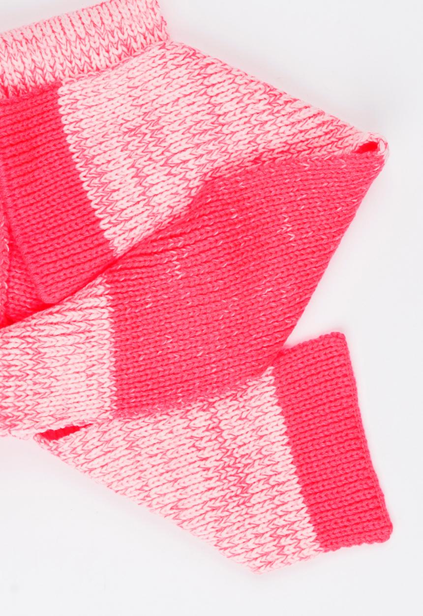 MINOTI - Extra Long Stripe Scarf Coral