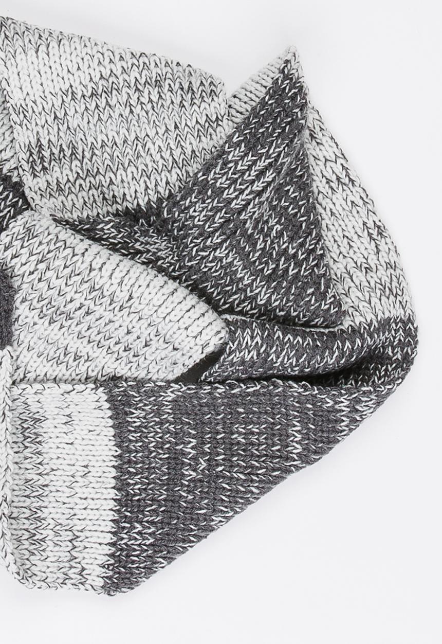 MINOTI - Extra Long Stripe Scarf Grey