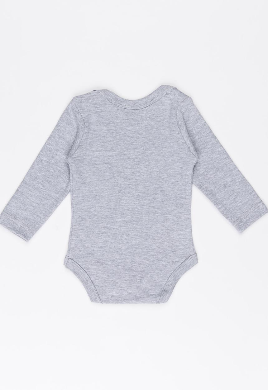 Funky Shop - Slogan Baby Grow Grey