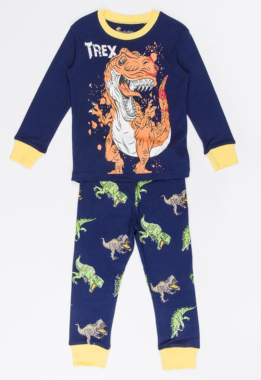 Pop Candy - Boys  Printed Sleep Sets Navy
