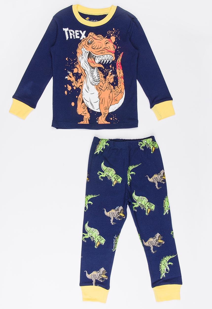 Pop Candy - Boys  Printed Sleep Sets Navy