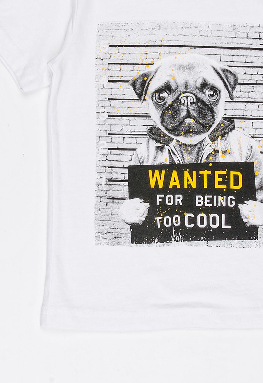 MINOTI - Printed Tee White