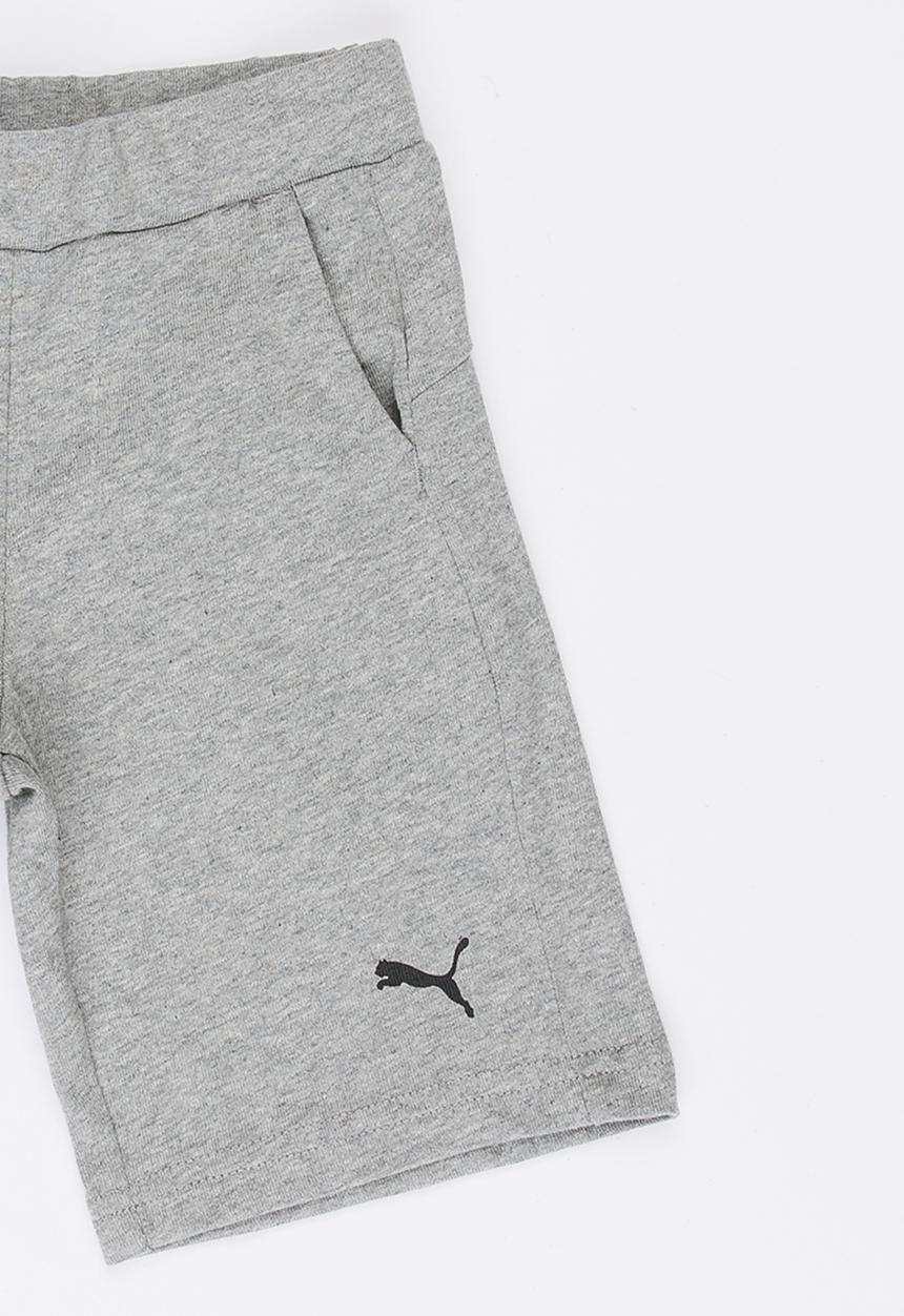 PUMA - ESS Jersey 8 Shorts Grey