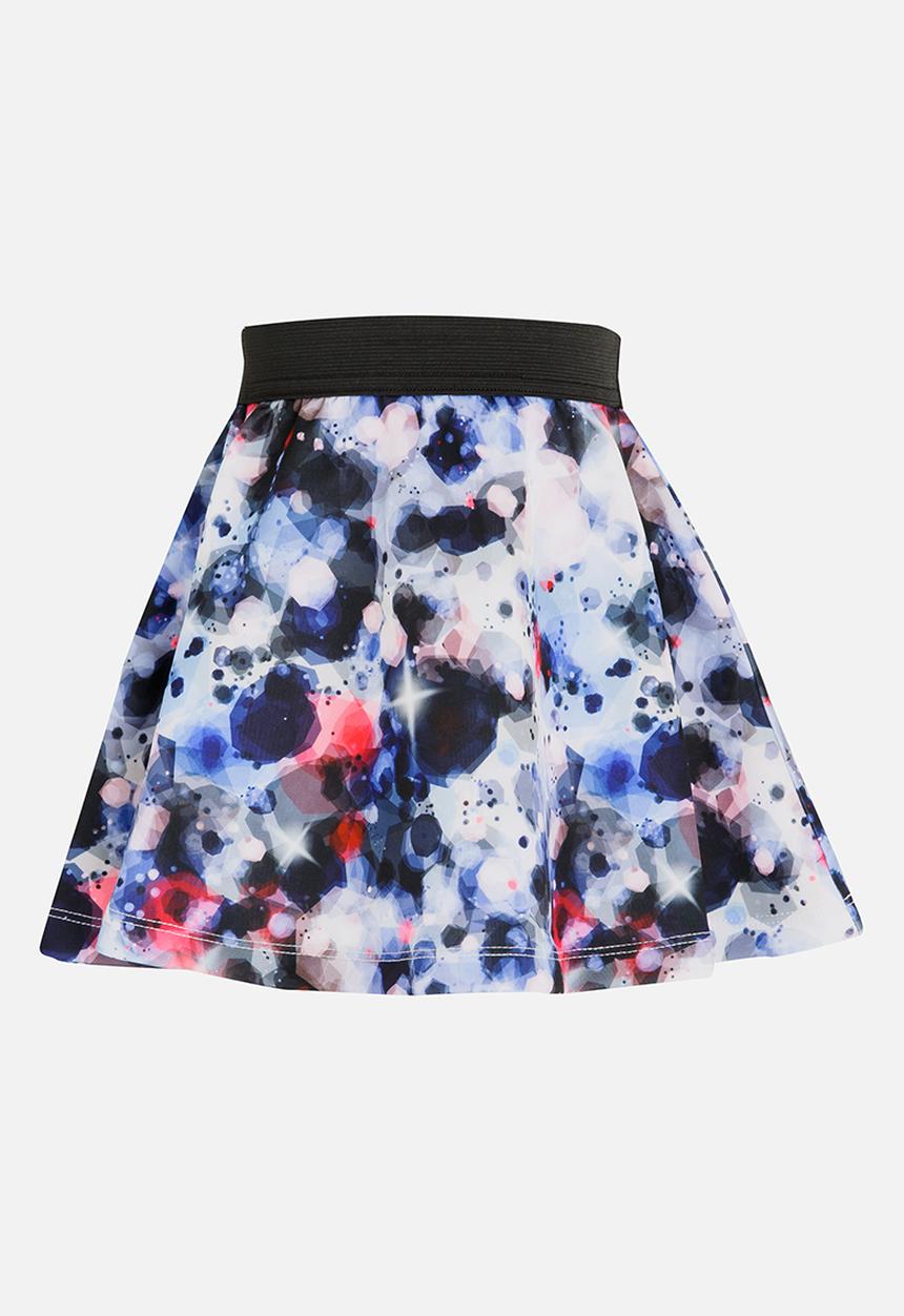 MINOTI - Printed Skater Skirt Multi-colour