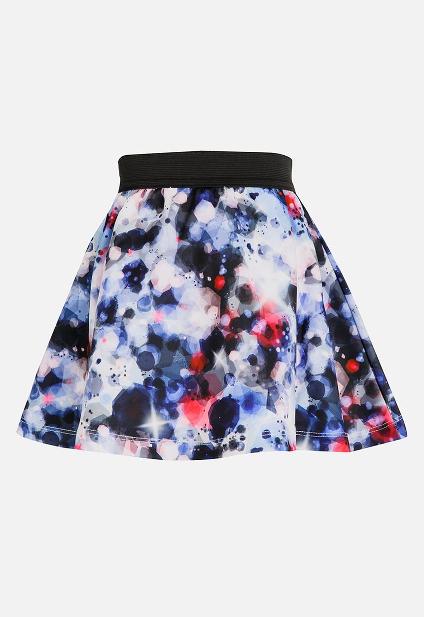 MINOTI - Printed Skater Skirt Multi-colour