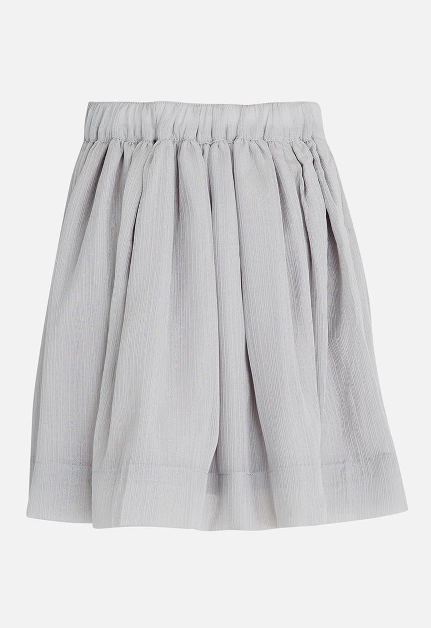 MINOTI - Full Textured Skirt Mid Grey