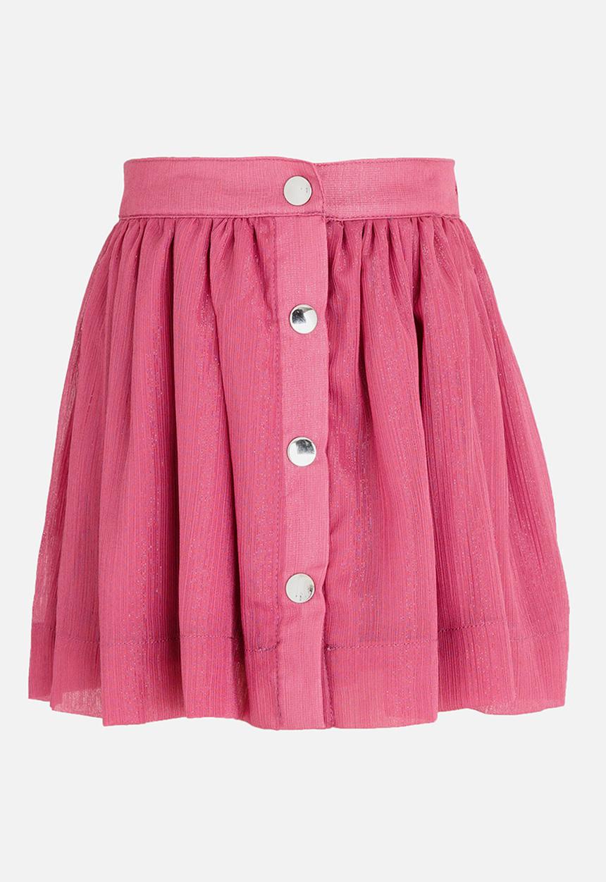 MINOTI - Full Textured Skirt Pale Purple