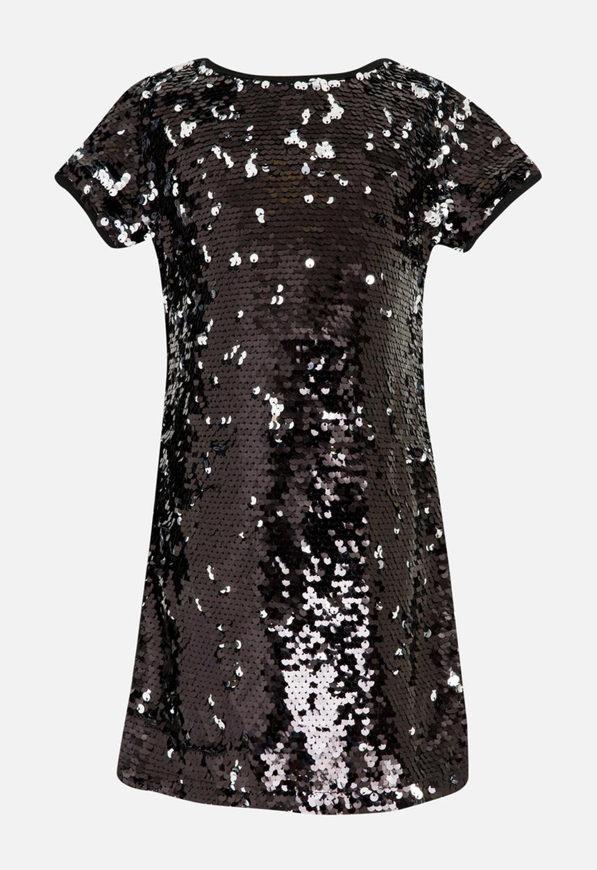MINOTI - Reversible Sequin Dress Black