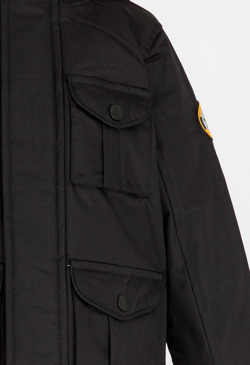 Brave Soul - Boys Parker Jacket Black