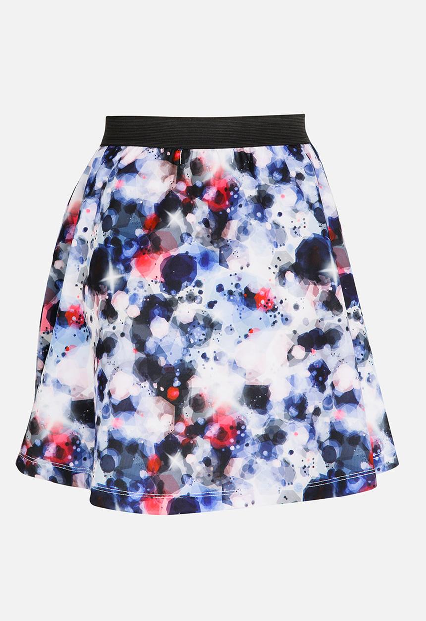 MINOTI - Printed Skater Skirt Multi-colour