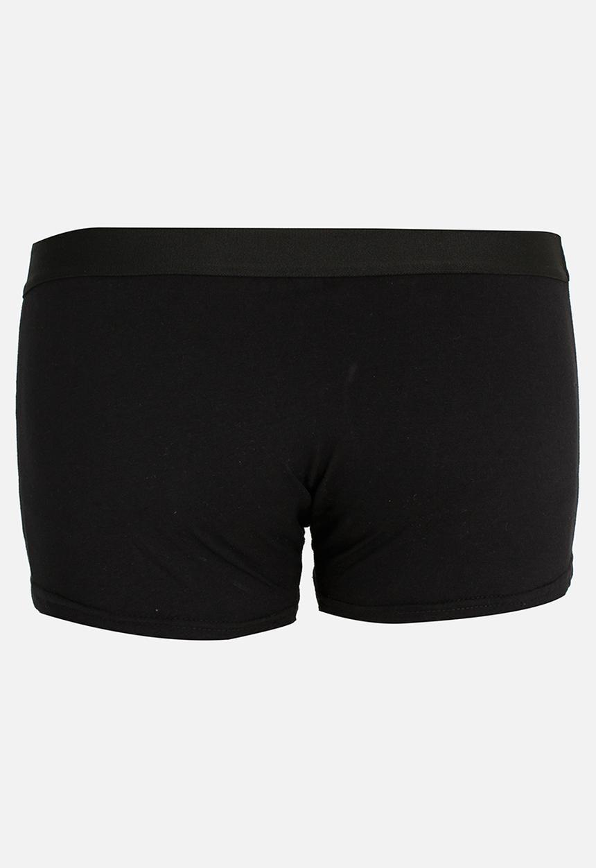STYLE REPUBLIC - 5 Pack Plain Brief Black