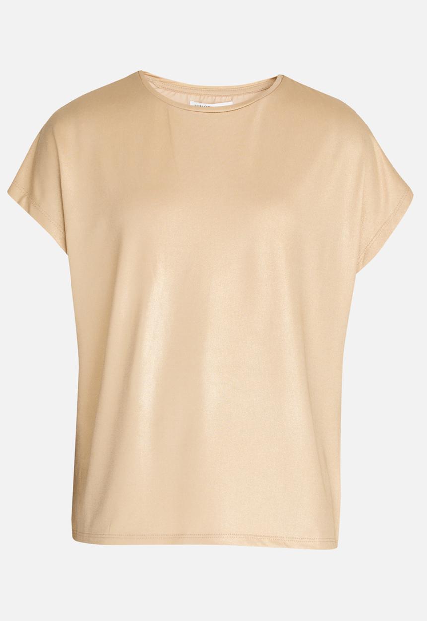 MINOTI - Metallic Loose Fit Top Gold