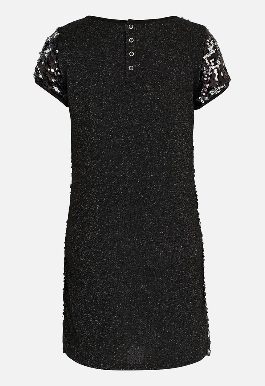 MINOTI - Reversible Sequin Dress Black