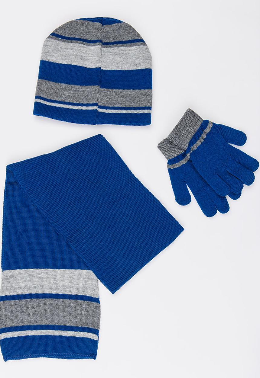 Character Fashion - Justice League 3 Piece Winter Sets Multi-colour