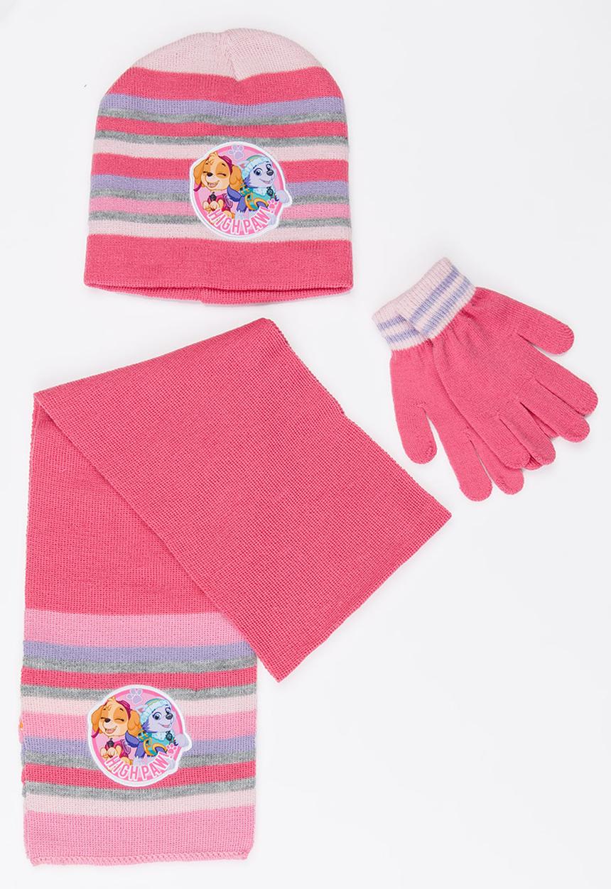 Character Fashion - Paw Patrol 3 Piece Winter Sets Multi-colour