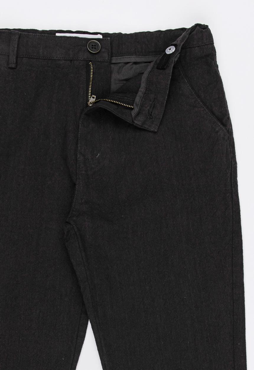 MINOTI - Pique Rolled Up Pants Charcoal