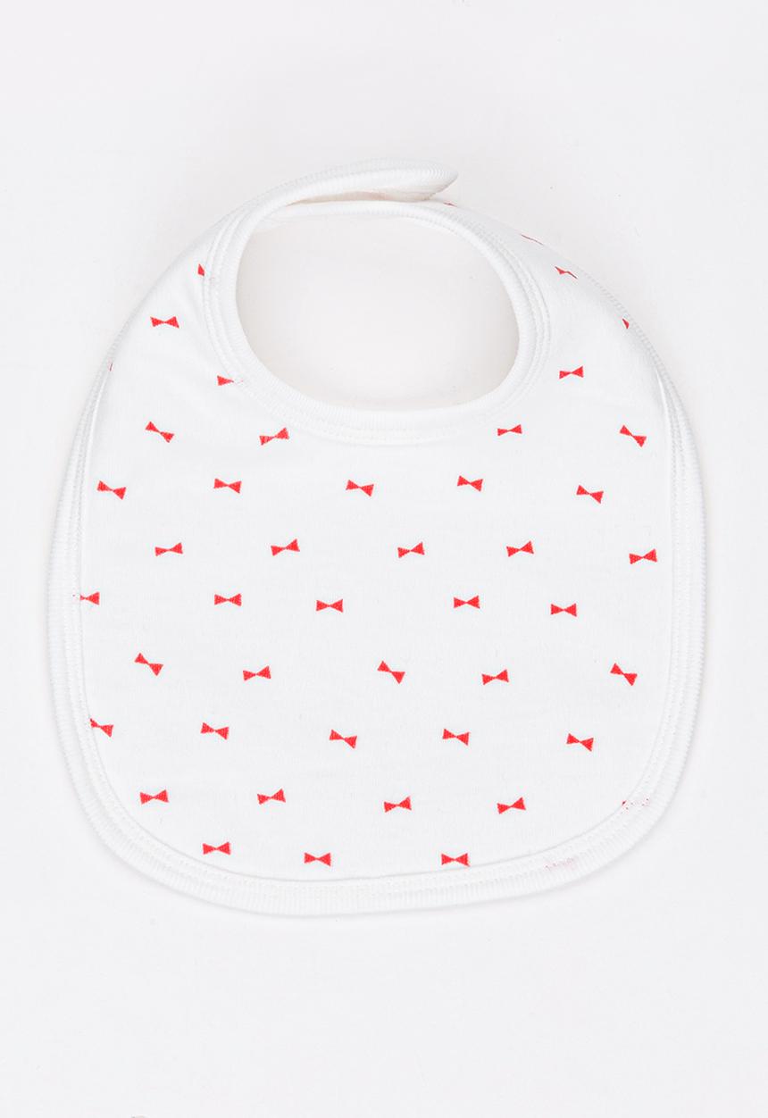 Pop Candy - Panda Print Bib White