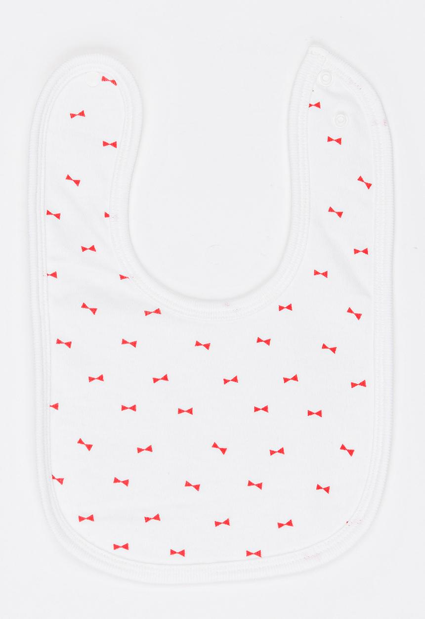 Pop Candy - Panda Print Bib White