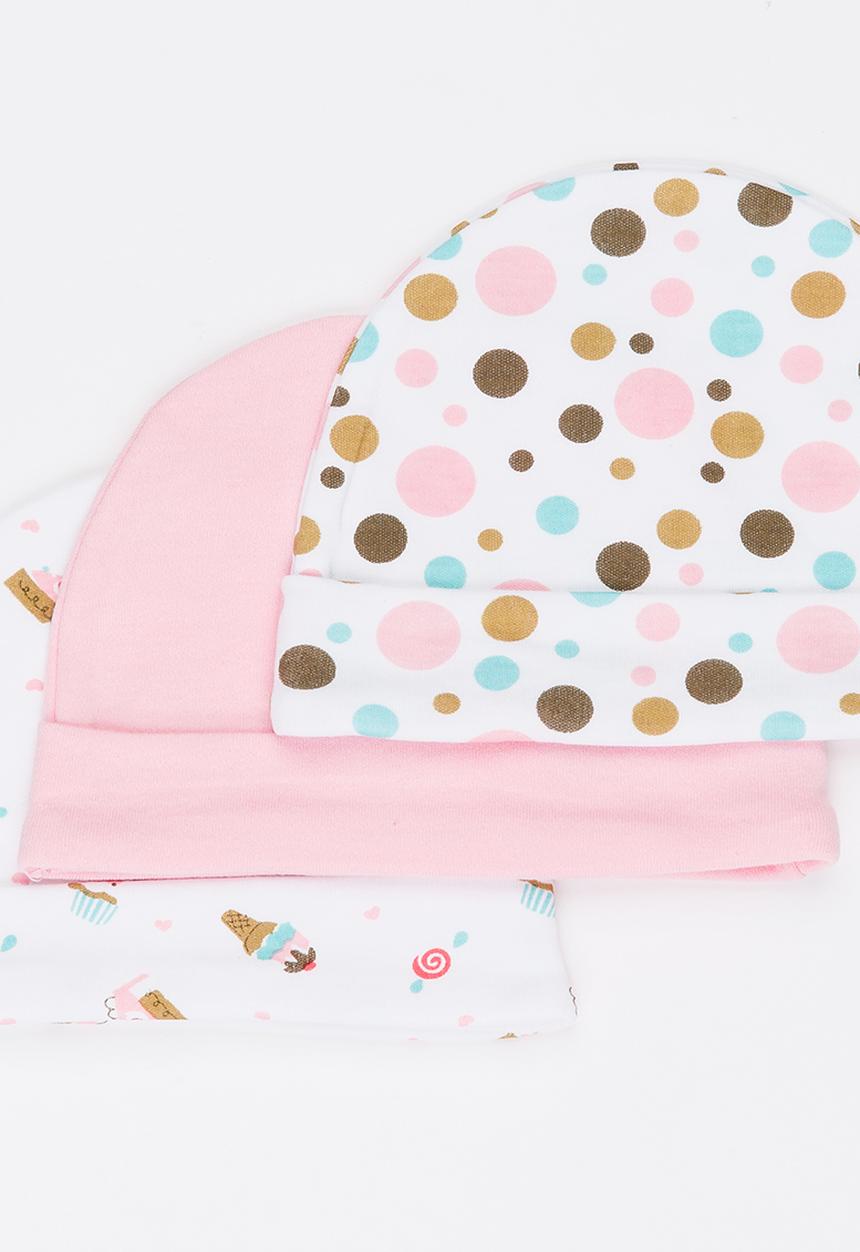 Pop Candy - 3 Pack Beanie Multi-colour