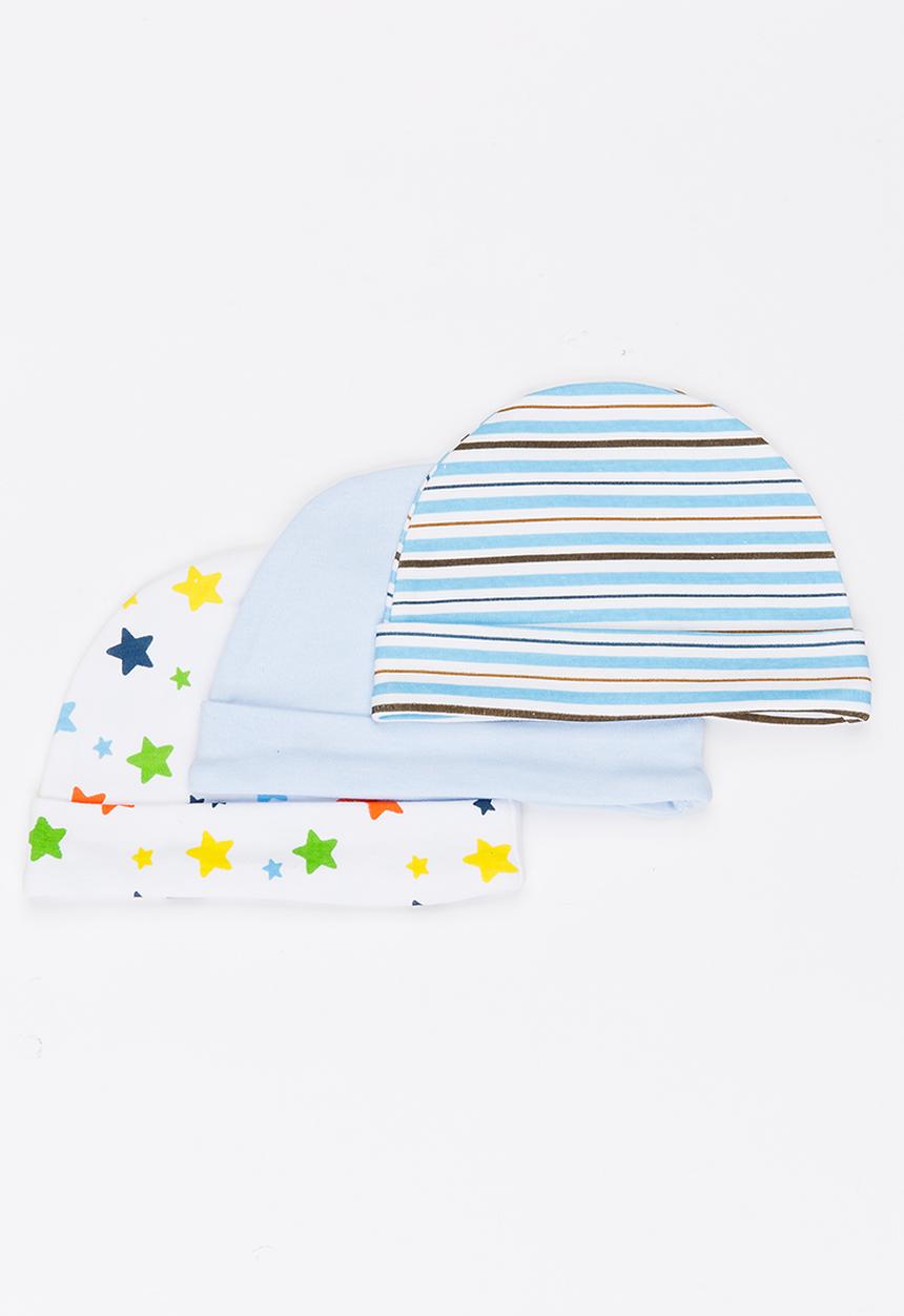Pop Candy - 3 Pack Beanie Multi-colour
