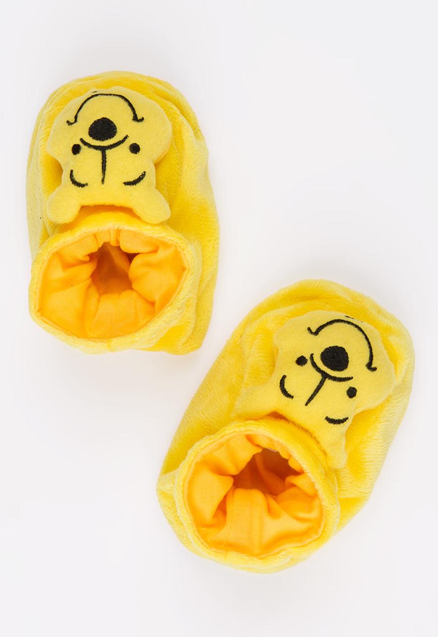 Character Baby - Winnie The Pooh Booties Yellow