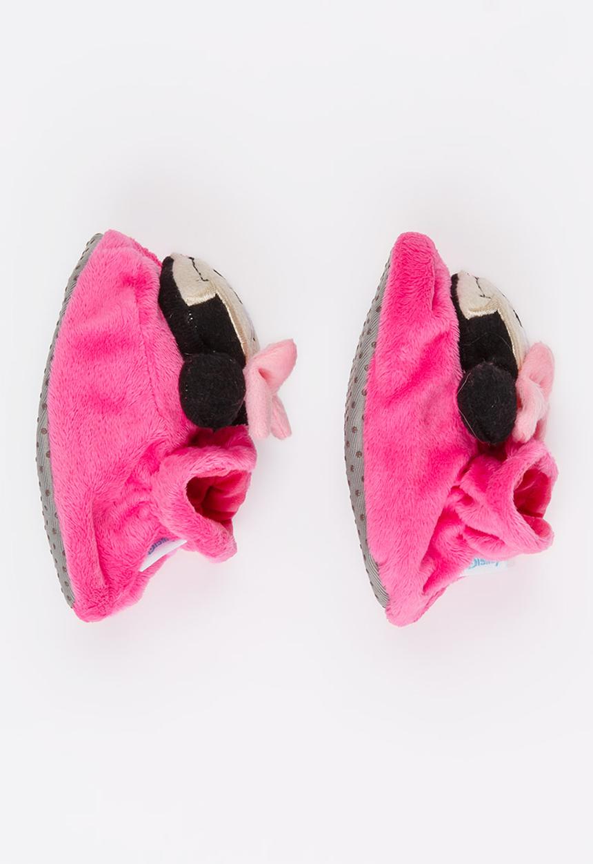 Character Baby - Minnie Mouse Booties Dark Pink