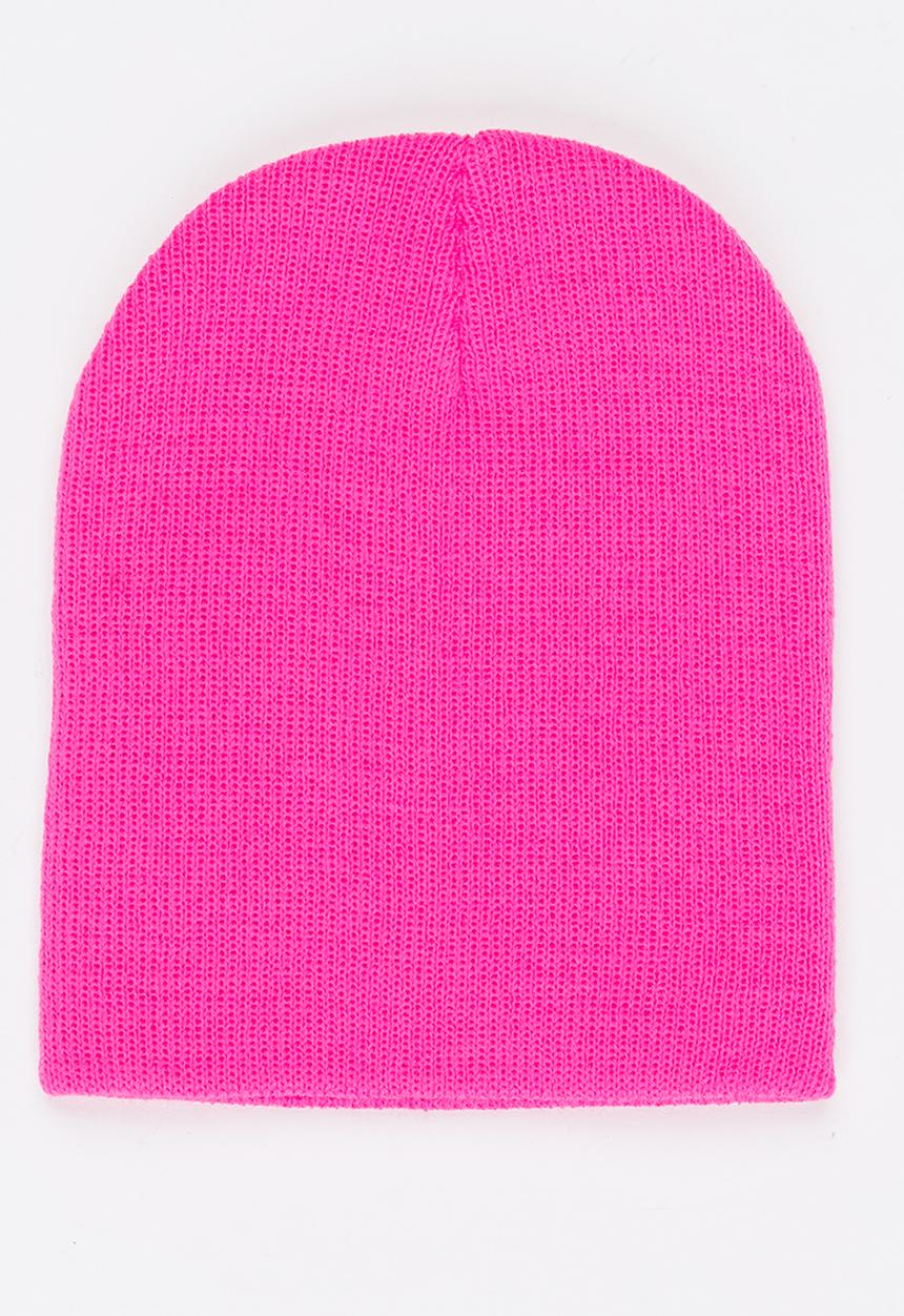 Pop Candy - Girls Beanie Dark Pink