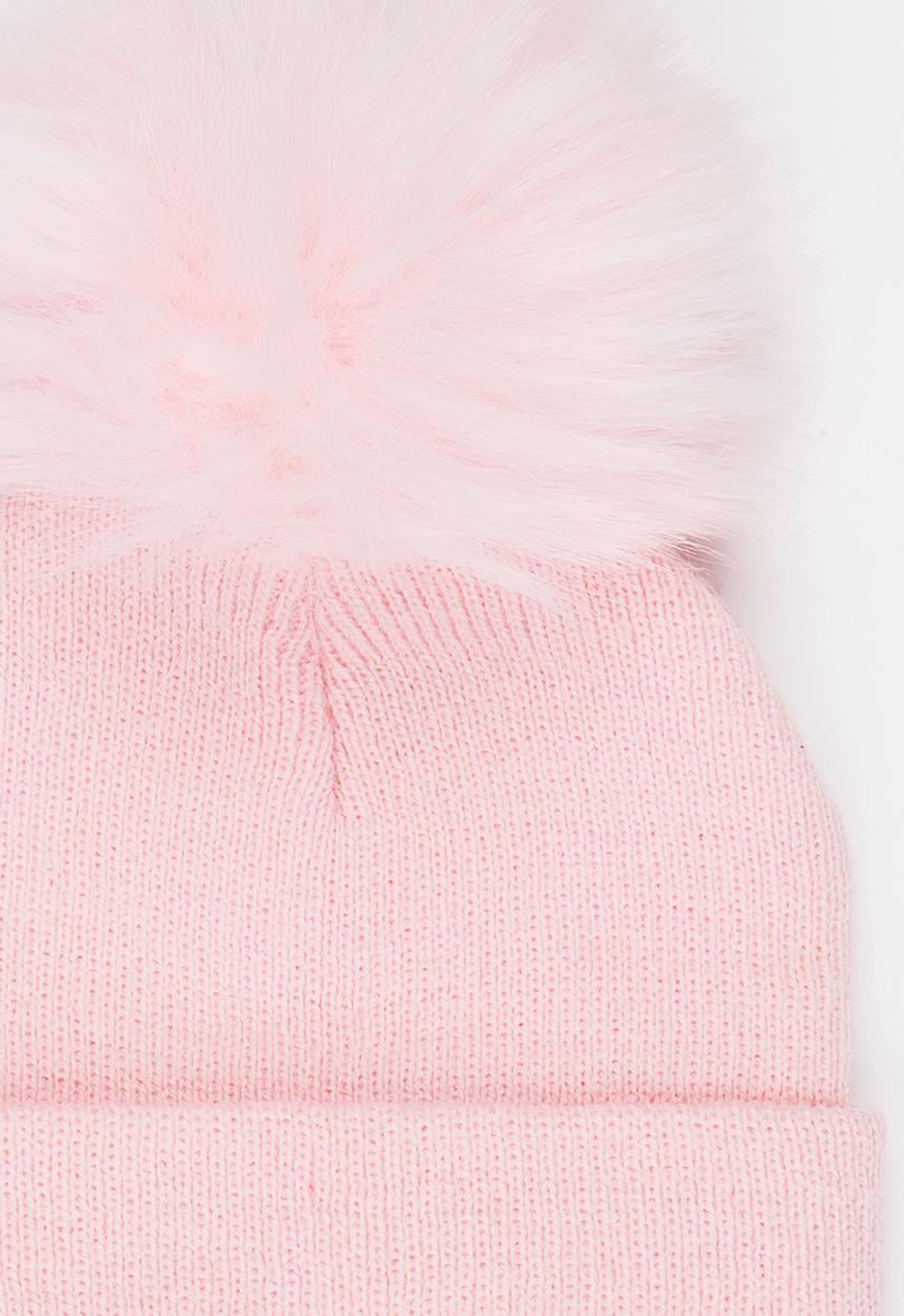 Pop Candy - Pom-Pom Beanie Pale Pink
