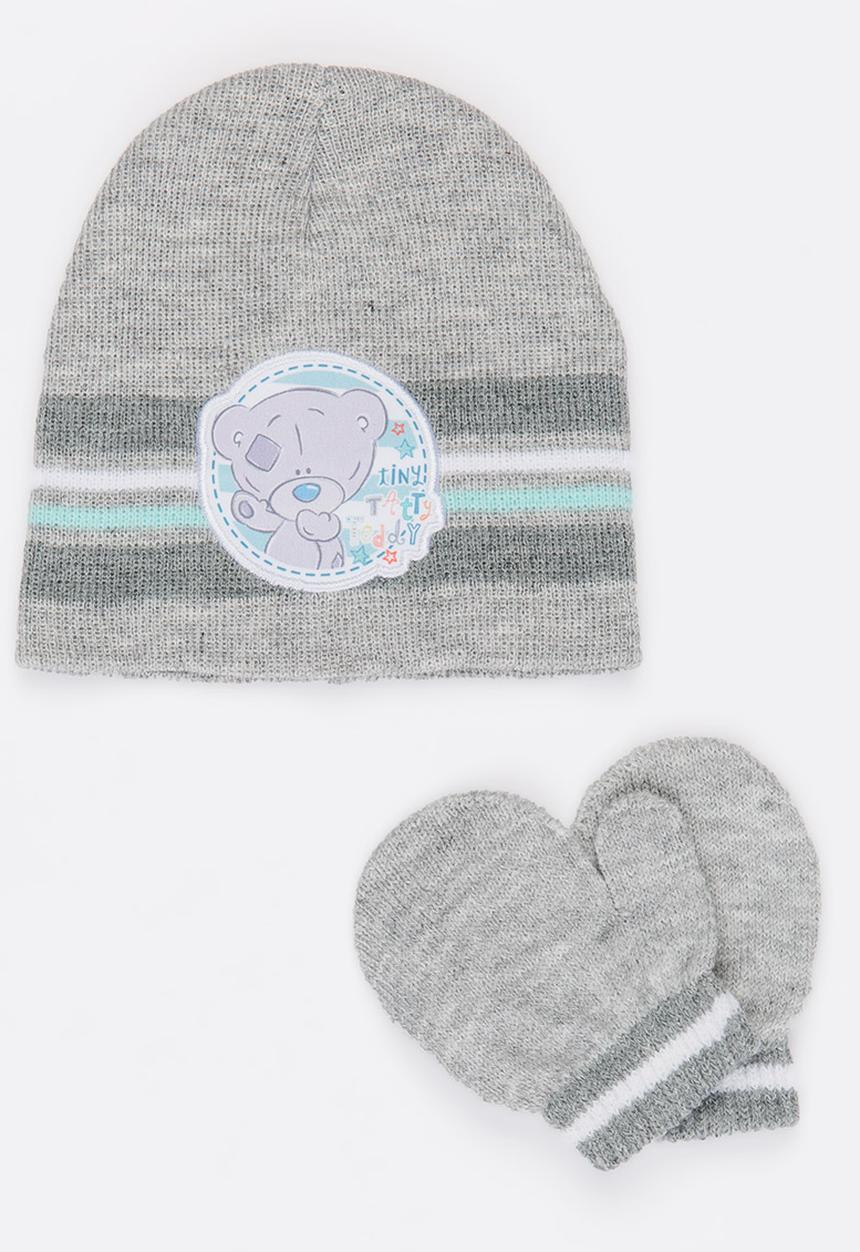 Character Baby - Tiny Tatty Teddy Beanie and Mittens Sets Multi-colour