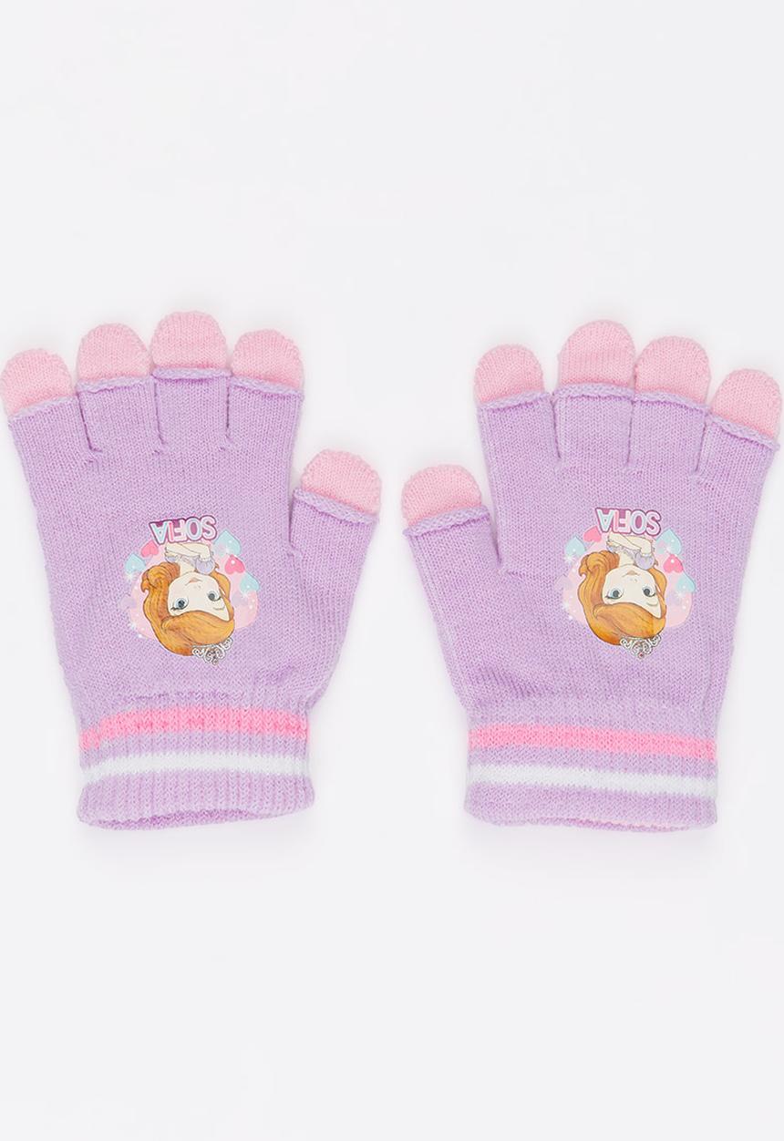 Character Fashion - Sofia The First 2 Pack Gloves Multi-colour