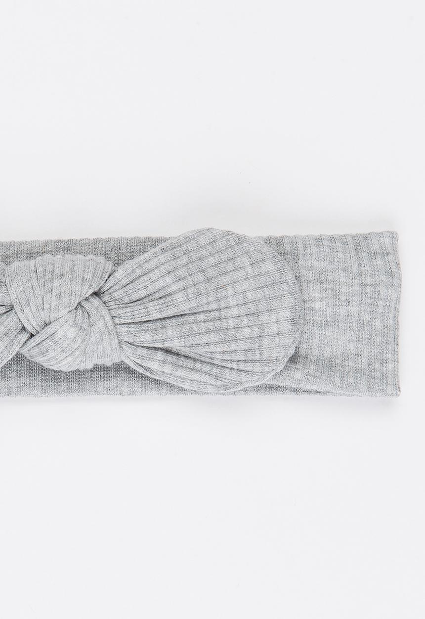 Pop Candy - Knot Tie Headband Grey