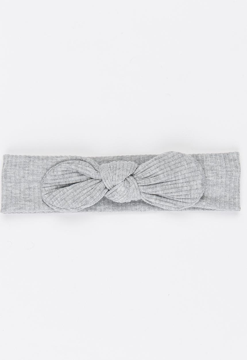 Pop Candy - Knot Tie Headband Grey