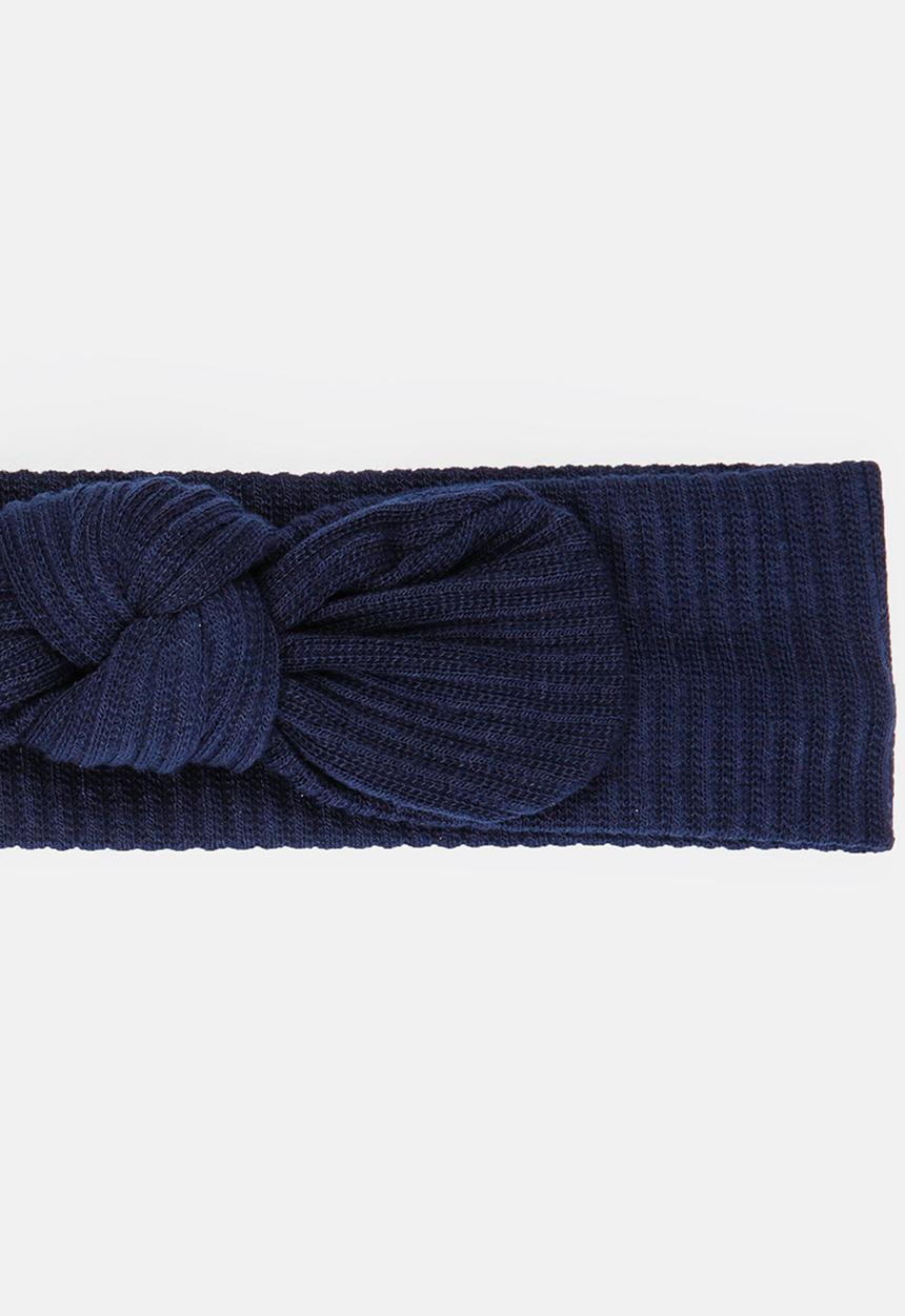 Pop Candy - Knot Tie Headband Navy