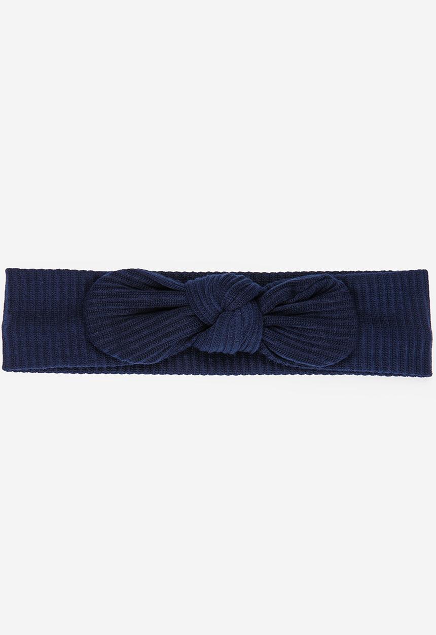 Pop Candy - Knot Tie Headband Navy