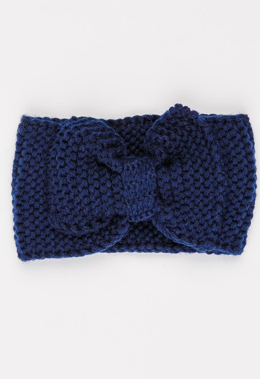 Pop Candy - Crochet Headband Navy
