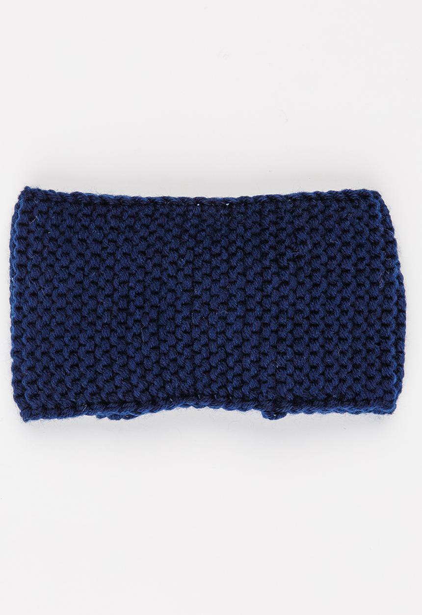 Pop Candy - Crochet Headband Navy