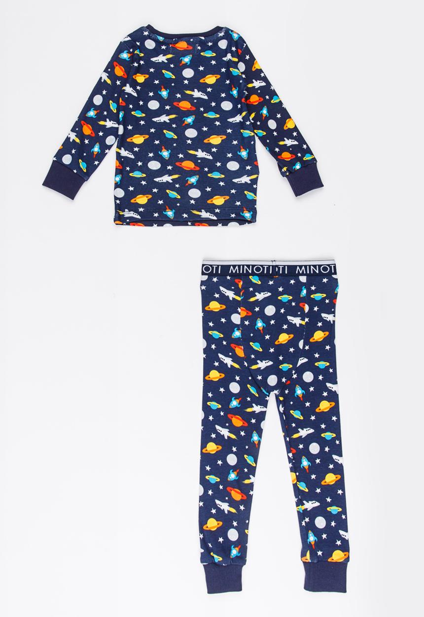MINOTI - Printed Pajama Set Navy
