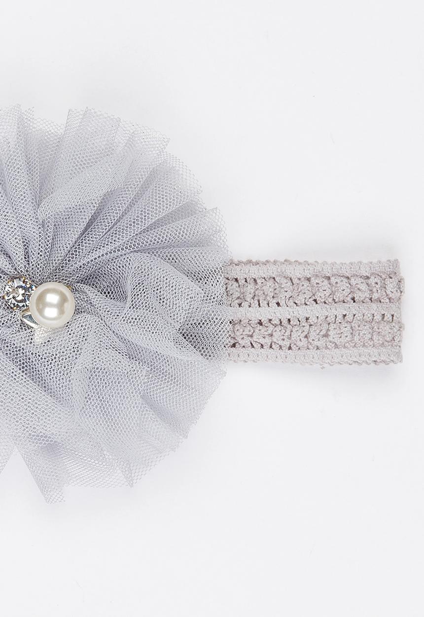 Pop Candy - Embellished Alice Band Grey