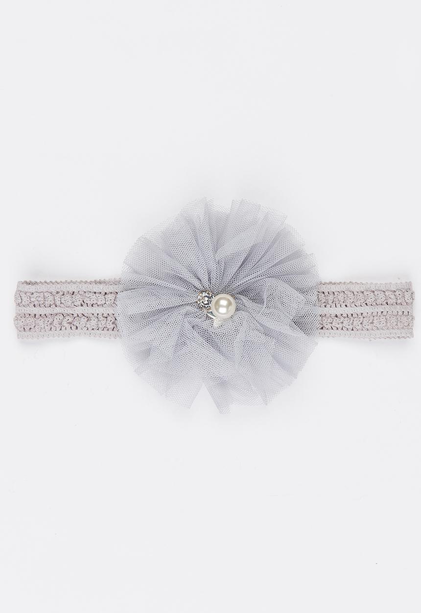 Pop Candy - Embellished Alice Band Grey