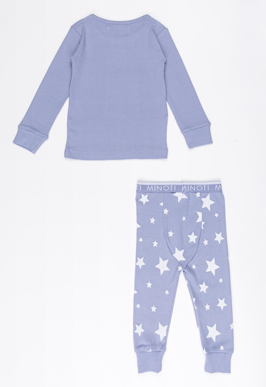 MINOTI - Star Printed Pajama Set Pale Purple