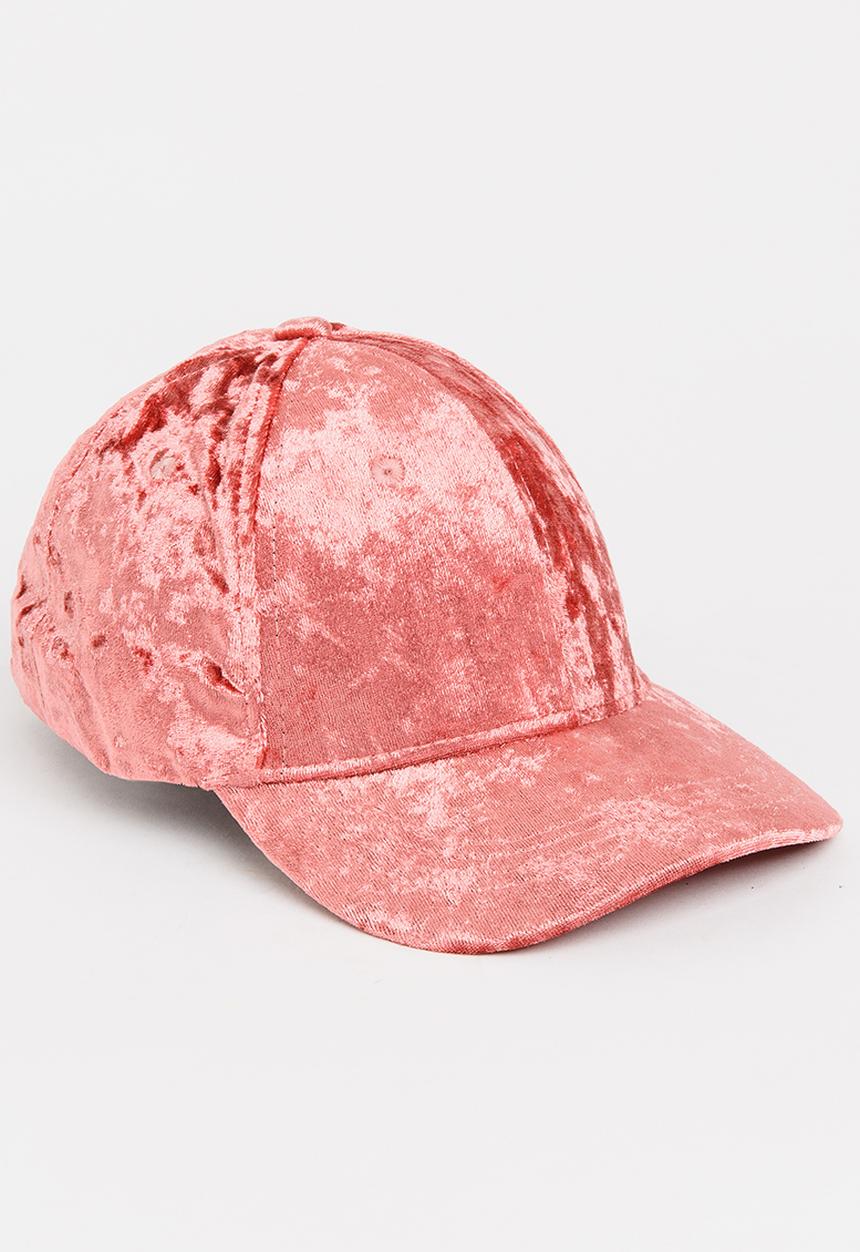 Pop Candy - Velveteen Cap Mid Pink